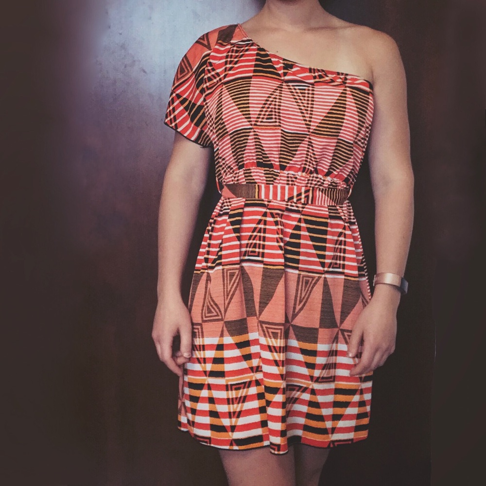 One Shoulder Summer Dress